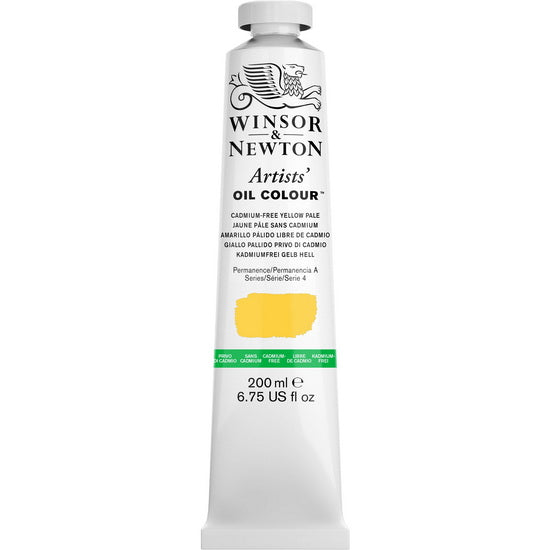 Artist oil - 200ml - cadmium-free yellow pale - s4
