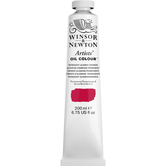 Artist oil - 200ml - perm crimson alizarine - s4