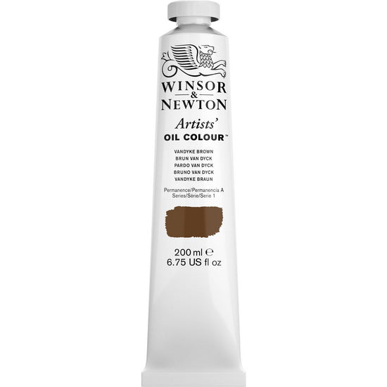 Artist oil - 200ml - vandyke brown - s1