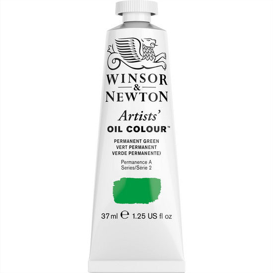 Huile artiste - 37ml - vert permanent - s2