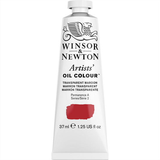 Artist oil - 37ml - transparent maroon - s2