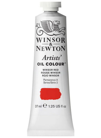 Artist oil - 37ml - winsor red - s2