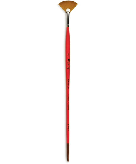 Acrylic paintbrush - synthetic - kaërell - fan #6