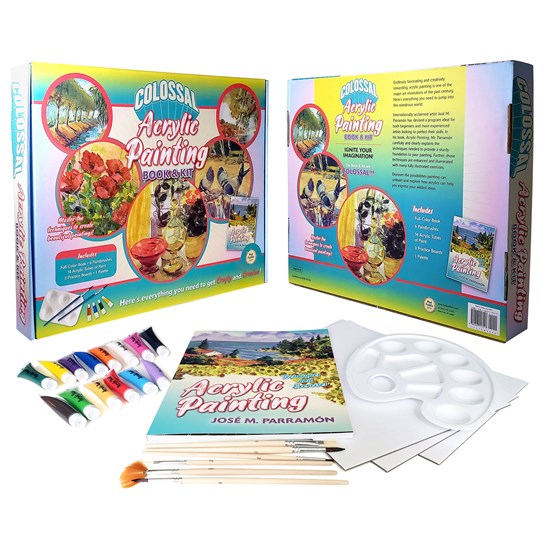 Acrylic Painting Book & Kit