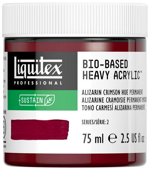 Bio hb acrylic - 2.5oz - alizarin crimson hue permanent - s2