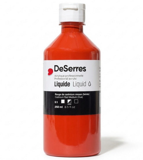 Liquid Acrylic Cadmium Red Medium Hue Series 5 - 250ml