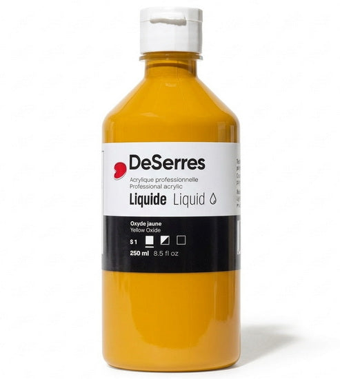 Liquid Acrylic Yellow Oxide Series 1 - 250ml