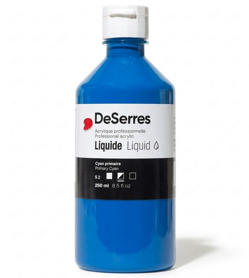 Liquid Acrylic Primary Cyan Series 2 - 250ml