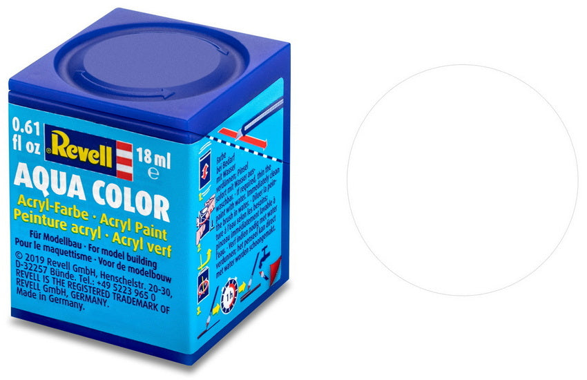 Aqua Color Acrylic Paint - 18 ml White Mat