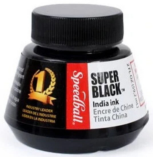Encre de chine – noir profond - 2oz