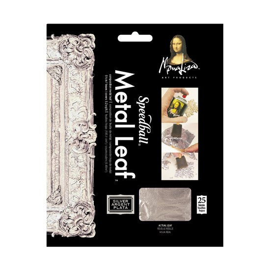 Metal leaf - silver imitation (25)