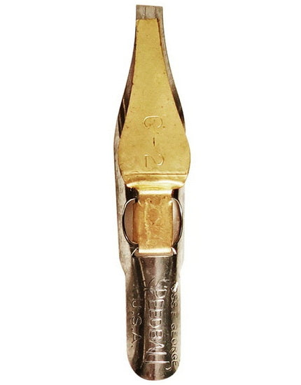 Calligraphy nib - c2 - flat