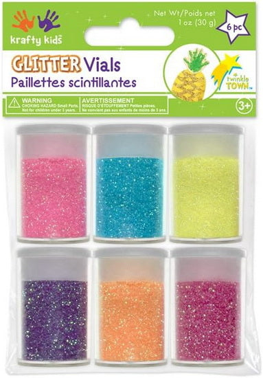 Glitter - neon - 6x5gr