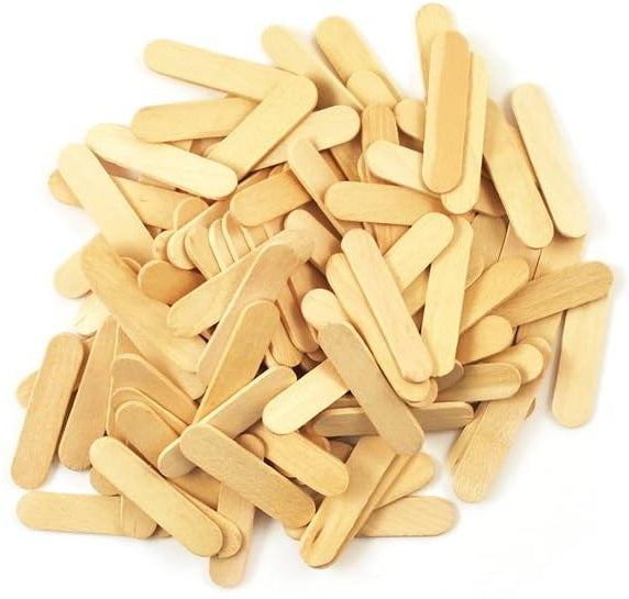 120 Mini sticks - natural - 1cm - 6.6cm