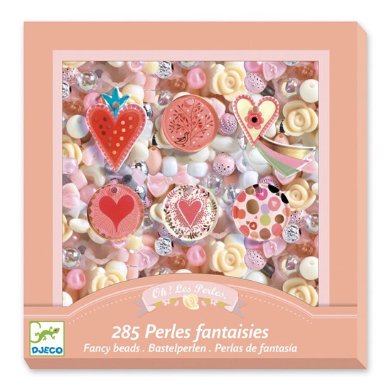 Perles fantaisie - coeurs