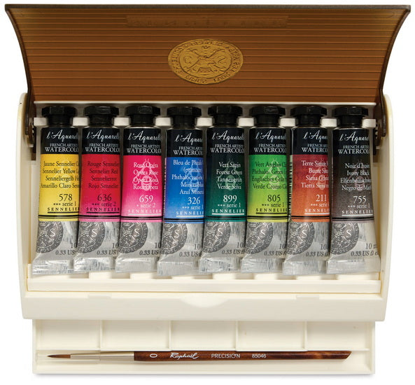 Travel set - watercolor tubes (8)