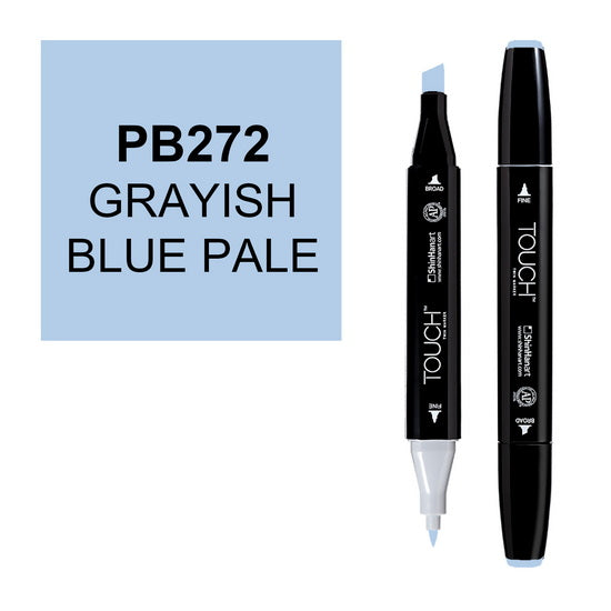 Touch Twin Marker Pale Blue Grey