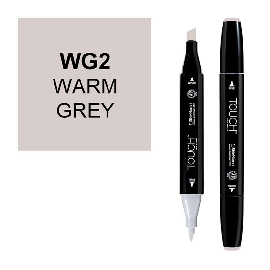 Marqueur Touch double pointe gris chaud no.2