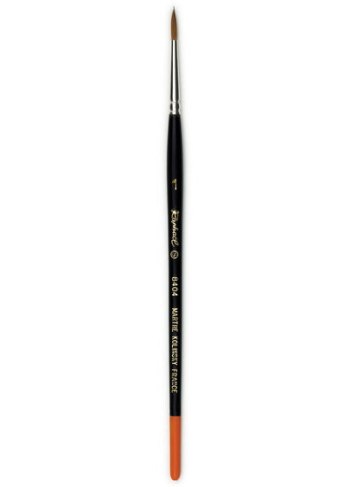 Watercolor brush - red sable - kolinsky - fine point #1