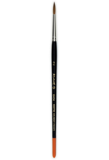 Watercolor brush - red sable - kolinsky - fine point #2