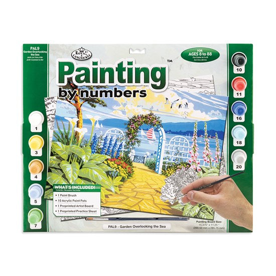 Paint By Numbers Garden
