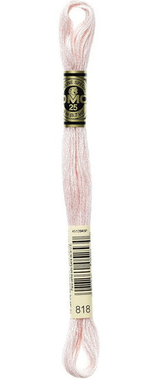 Embroidery floss - baby pink - 818