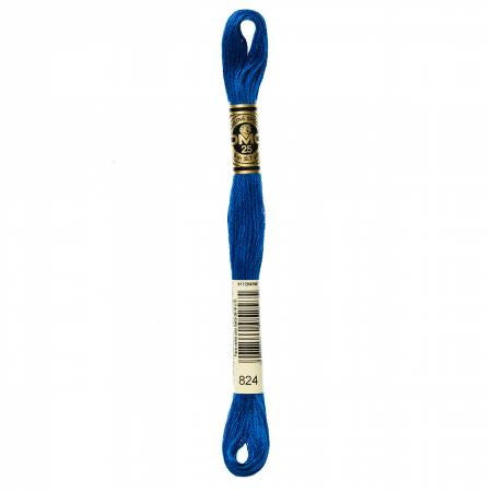 Embroidery floss - v dark blue - 824