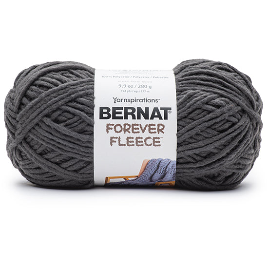 Forever fleece yarn #6 - 280g - coal