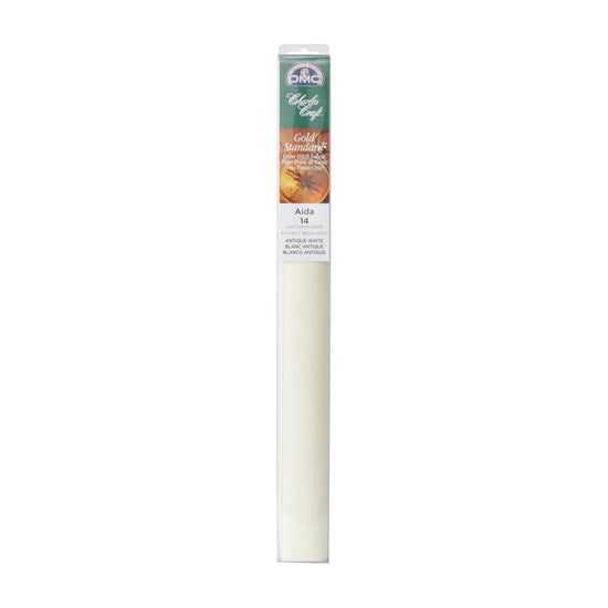 Toile aïda - 14ct - 38.1x45.7cm - blanc antique