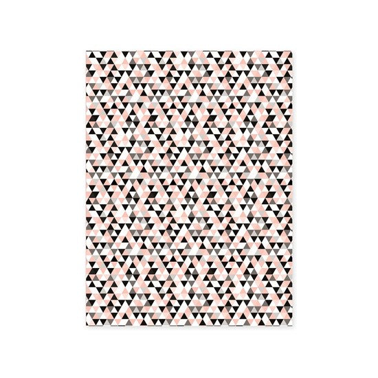 Papier imprimé - triangles colorés