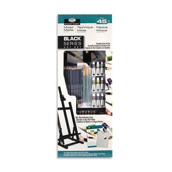 Set of Mix Media Easel 45pcs