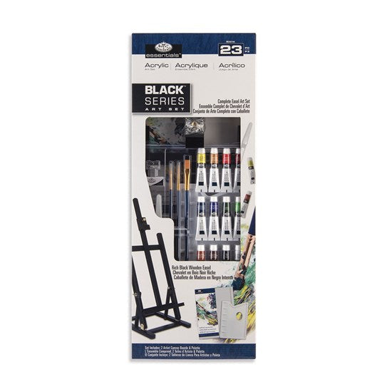 Ens. chevalet acrylique 23 pcs