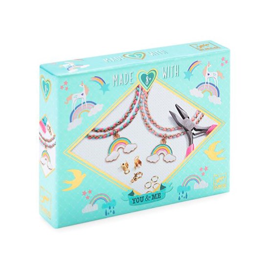 You & Me Jewellery Kit - Rainbow Kumihimo Bracelets
