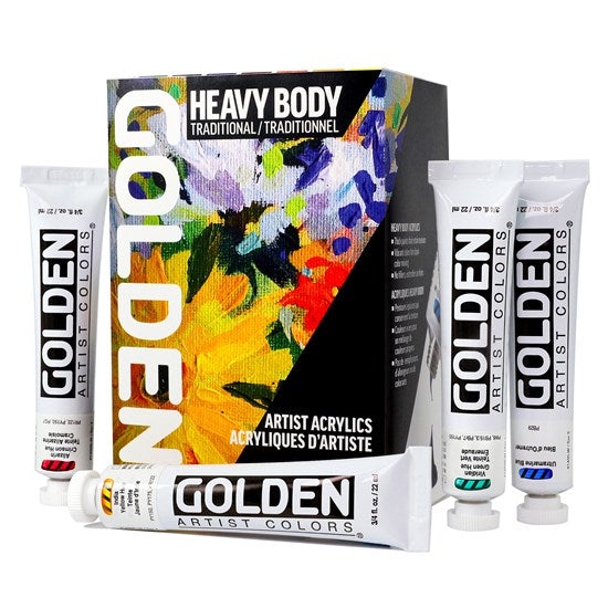 Ens. traditionnel acrylique heavy body (9)