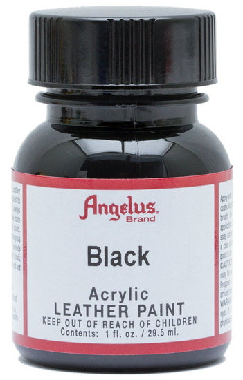 Acrylique pour cuir     - noir ounce - 1 ounce