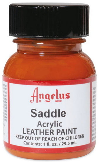 Acrylic Leather Paint		 - SADDLE OUNCE - 1 OUNCE