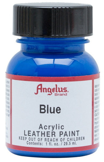 Acrylique pour cuir     - bleu ounce - 1 ounce