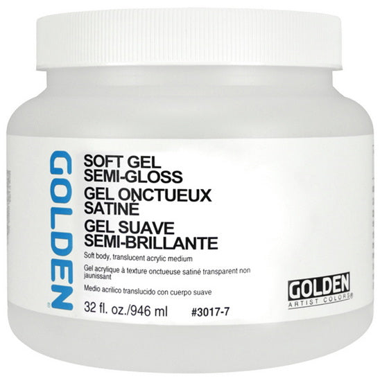 Gel mou semibrillant - 32 oz