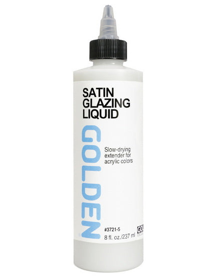 Glazing satin medium - 8 oz