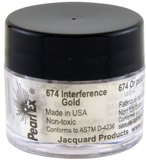 Powdered Pigment Pearl Ex Interference Gold
