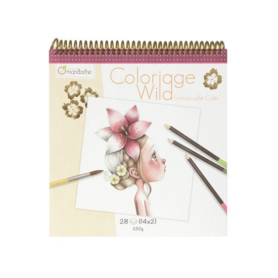 Carnet de coloriage wild