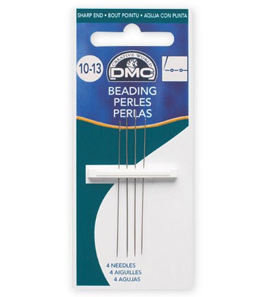 Beading needles set sizes 10-12 (6)