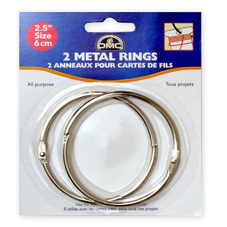Metal rings - 3.8cm (2)