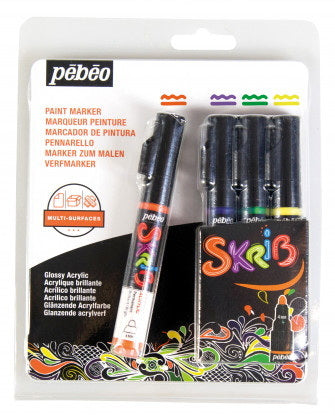 Acrylic marker set - skrib - graffiti (4)