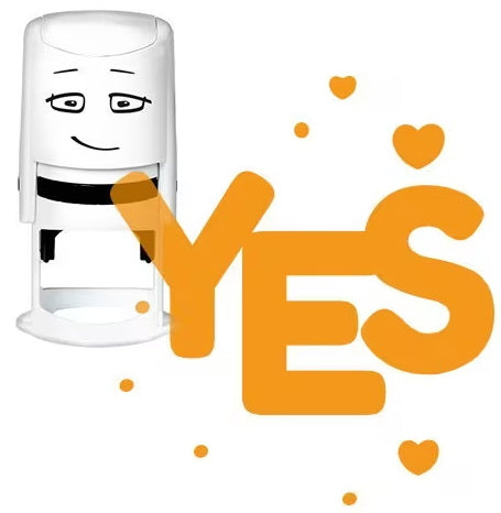 Buffer Pattern – Yes with Hearts
