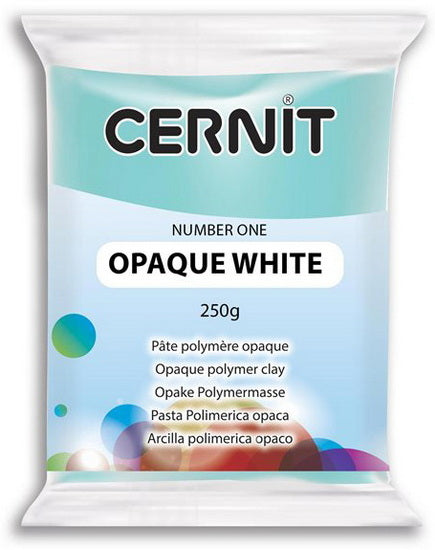 PÂTE À MODELER POLYMÈRE NUMBER ONE - FINITION OPAQUE Blanc Opaque 250