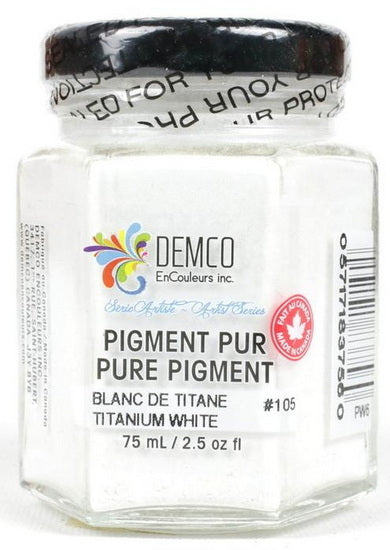 Pigment pur - 75 ml - blanc titane