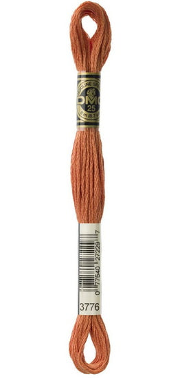 Embroidery floss - light mahogany - 3776