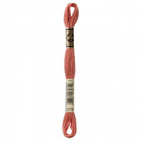 Embroidery floss - light terra cotta - 3778