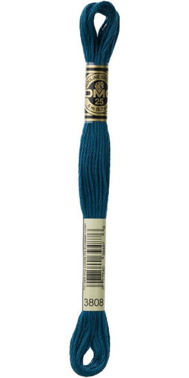 Embroidery floss - turquoise - 3808